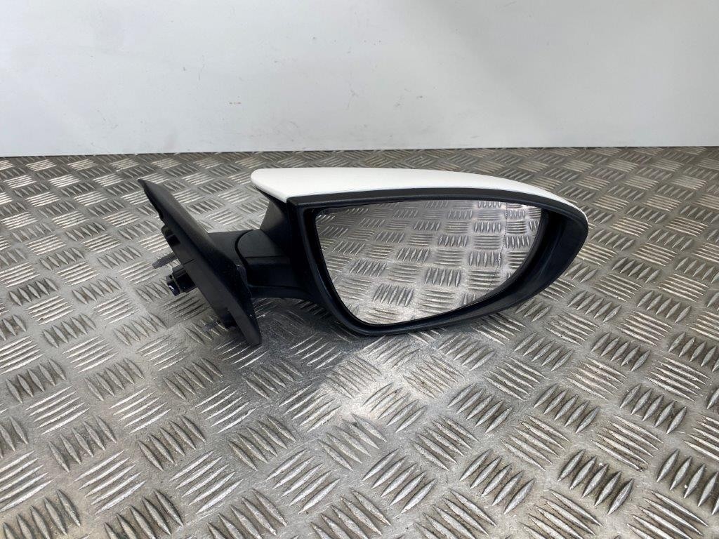 20-26 HYUNDAI I20 MK3 5 DOOR DRIVER OFF SIDE WING MIRROR WHITE PAINT CODE SAW - Thumbnail 3