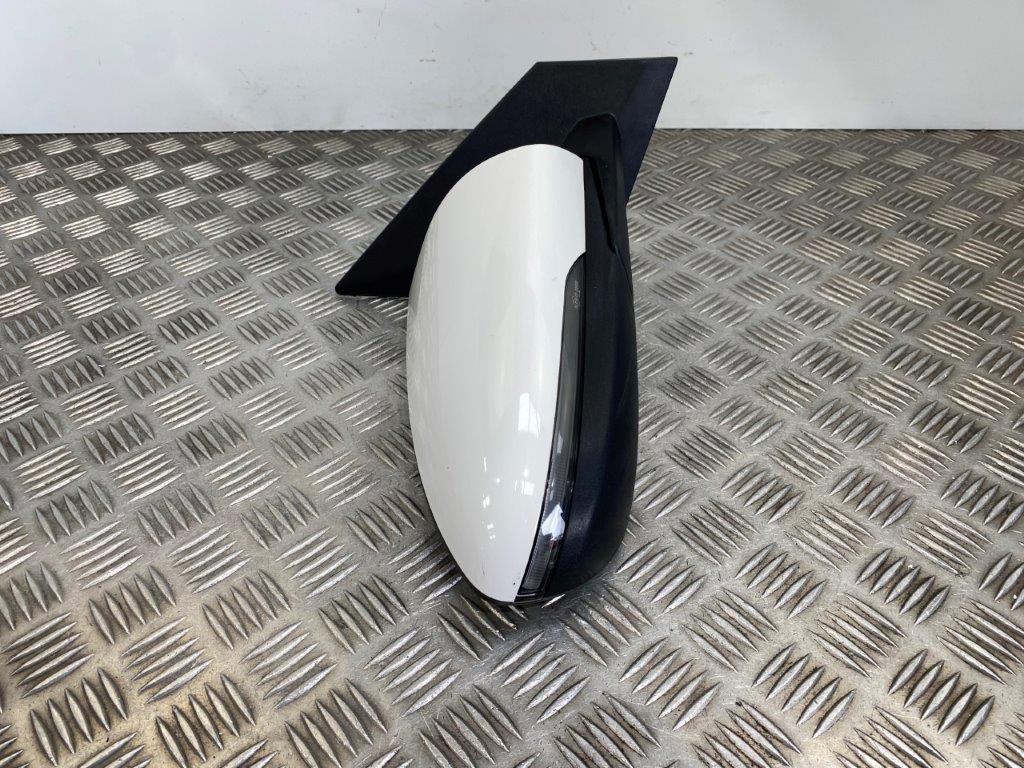 20-26 HYUNDAI I20 MK3 5 DOOR DRIVER OFF SIDE WING MIRROR WHITE PAINT CODE SAW - Thumbnail 5