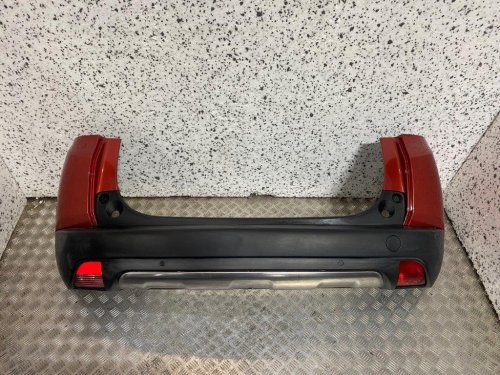 13-16 PEUGEOT 2008 REAR BUMPER RED PAINT CODE KHK (SCRATCHED)