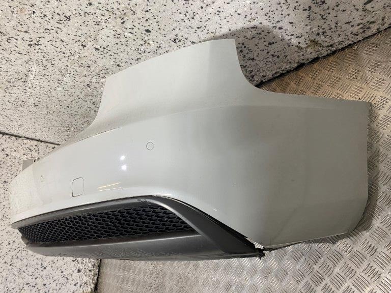 12-17 AUDI A5 8T HATCH S LINE REAR BUMPER WHITE PAINT CODE LS9R (SCRATCHED) - Thumbnail 8