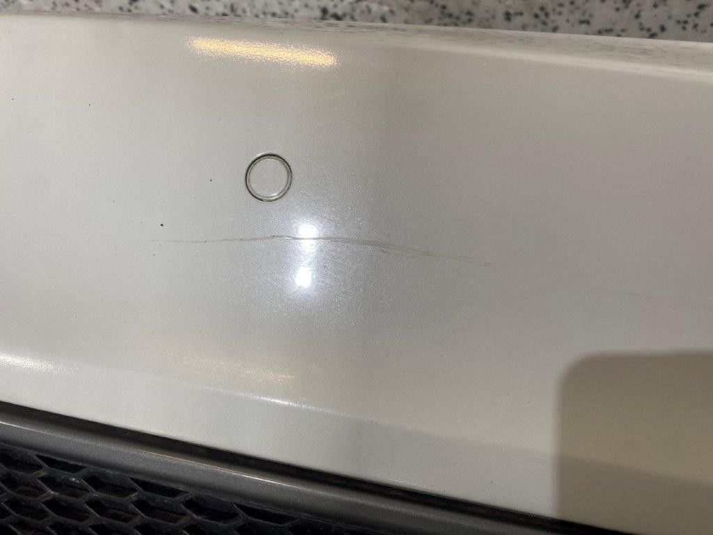 12-17 AUDI A5 8T HATCH S LINE REAR BUMPER WHITE PAINT CODE LS9R (SCRATCHED) - Thumbnail 10