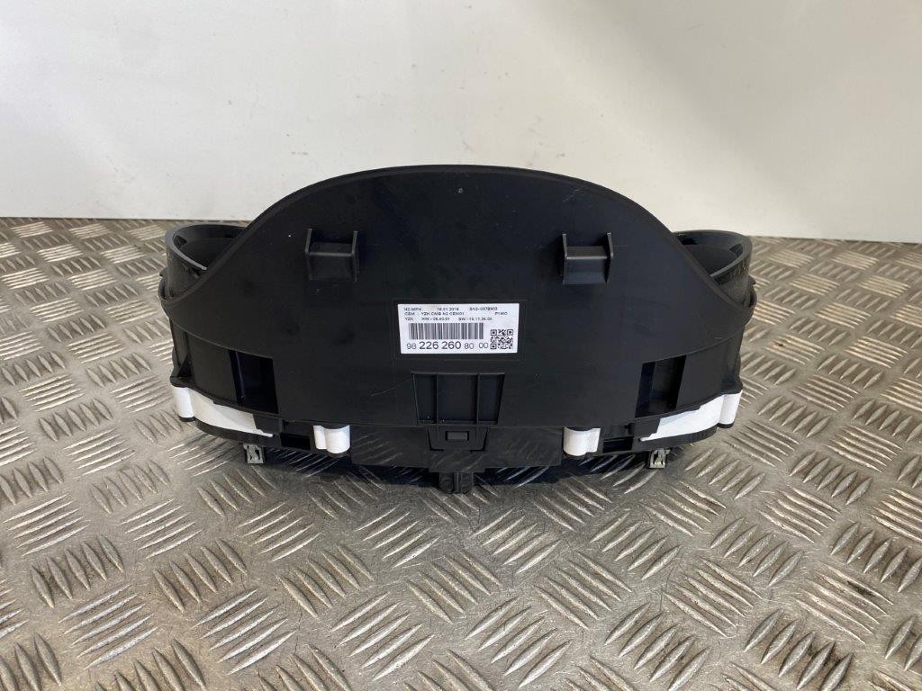 17-20 VAUXHALL CROSSLAND X 1.2 PETROL MANUAL SPEEDO METER CLOCKS 9822626080 - Thumbnail 4