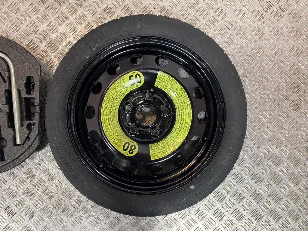 08-14 VW SCIROCCO JACK SET/16" INCH 5 STUD SPACE SAVER SPARE WHEEL 125 70 16 - Thumbnail 4