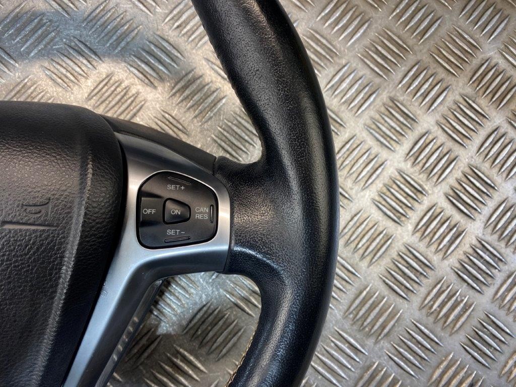 08-17 FORD FIESTA MK7 MULTIFUNCTION LEATHER STEERING WHEEL WITH AIRBAG - Thumbnail 4