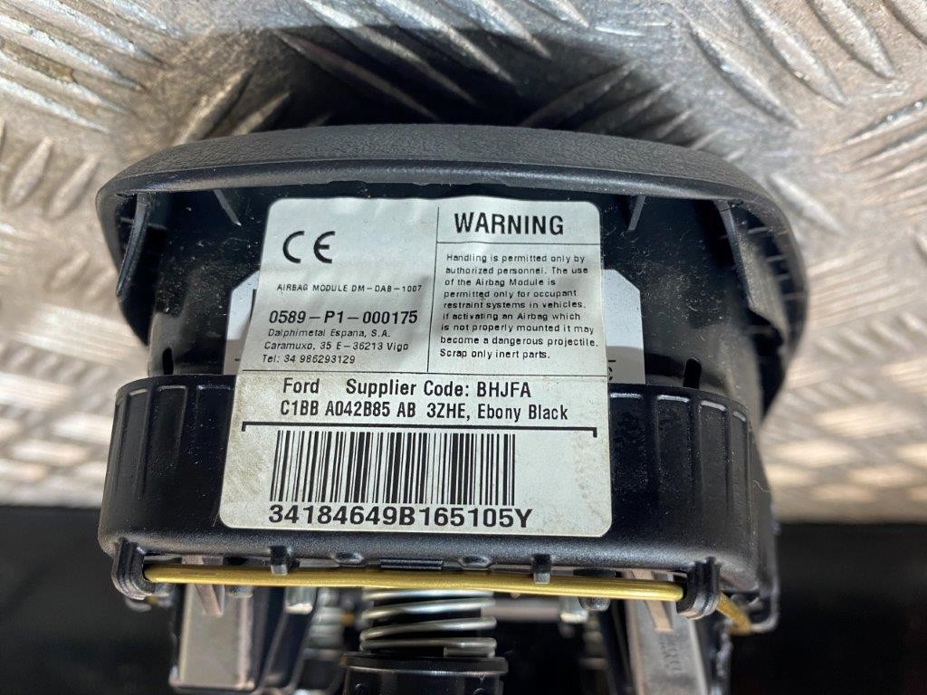 08-17 FORD FIESTA MK7 MULTIFUNCTION LEATHER STEERING WHEEL WITH AIRBAG - Thumbnail 11